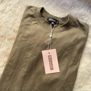 Missguided tshirt dress